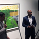 Max Adler interviews Valentino Dixon at Dixon’s first solo art show after being released from prison for a crime he didn’t commit.